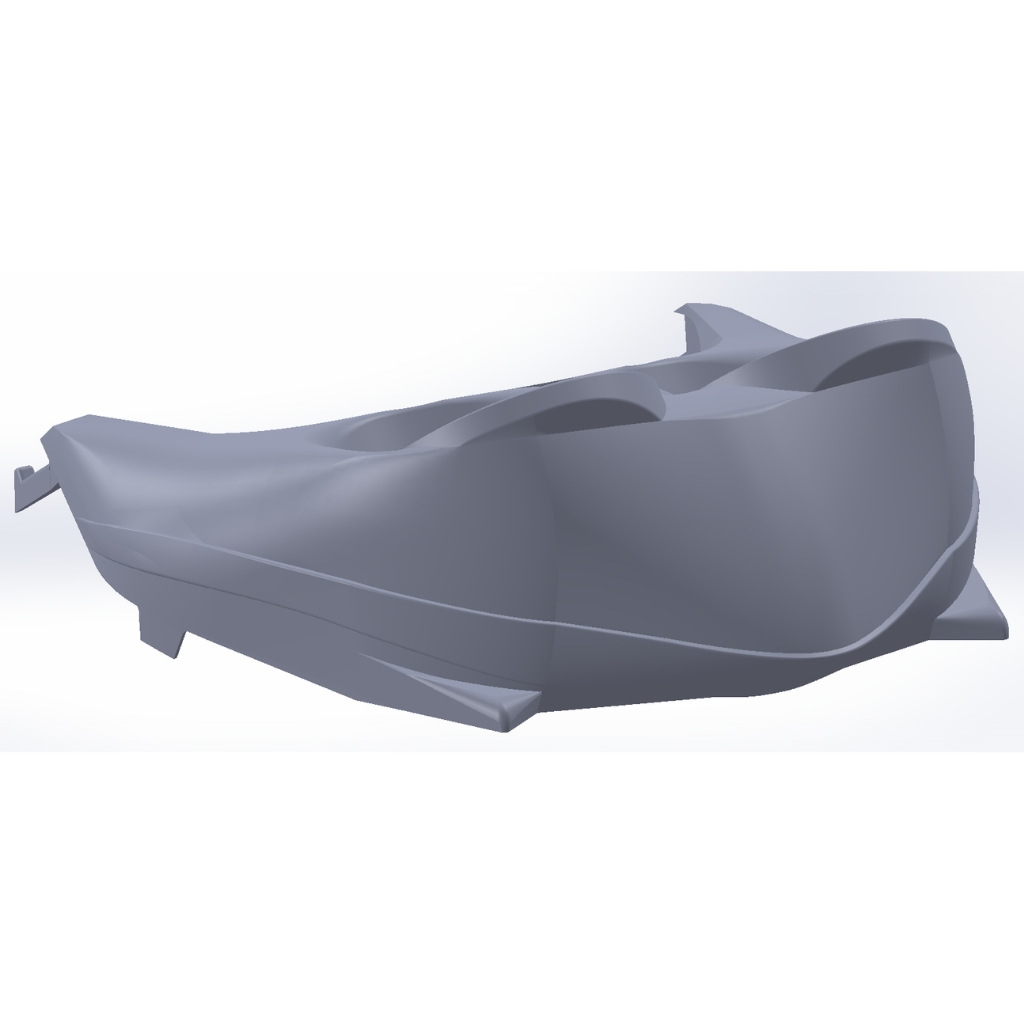 Watercraft hull · marine CAD model